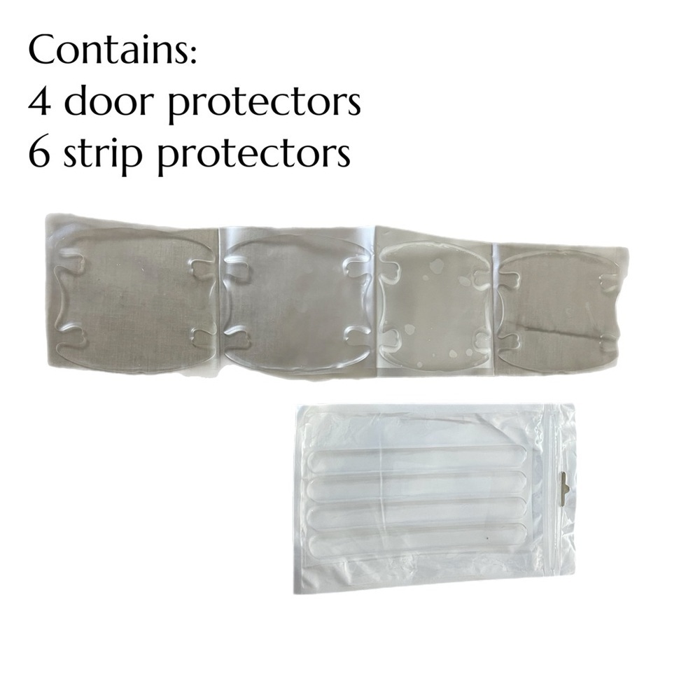 Auto/Vehicle Transparent Protector Strips/StickersUniversal Fit NIB - Picture 10 of 16